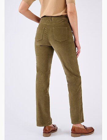 Pantalon velours milleraies Perfect Fit by Damart - Damart