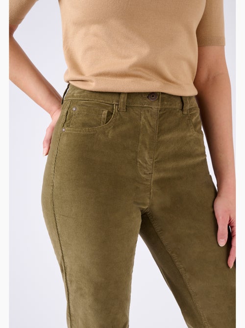 Pantalon velours milleraies Perfect Fit by Damart - Damart - Kiabi