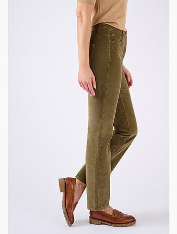 Pantalon velours milleraies Perfect Fit by Damart - Damart