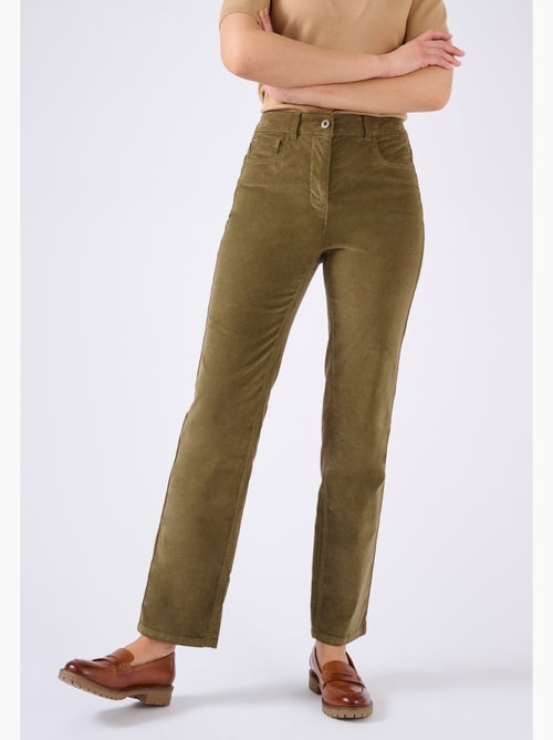 Pantalon velours milleraies Perfect Fit by Damart - Damart - Kiabi Pantalon velours milleraies Perfect Fit by Damart - Damart - Kiabi