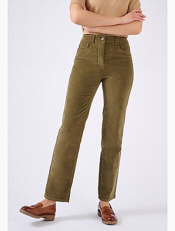 Pantalon velours milleraies Perfect Fit by Damart - Damart