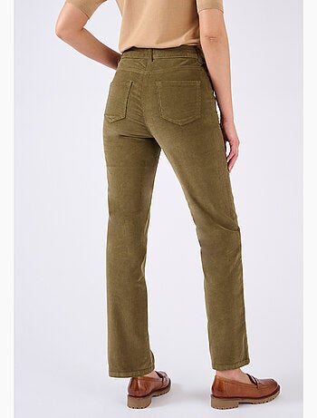 Pantalon velours milleraies Perfect Fit by Damart - Damart