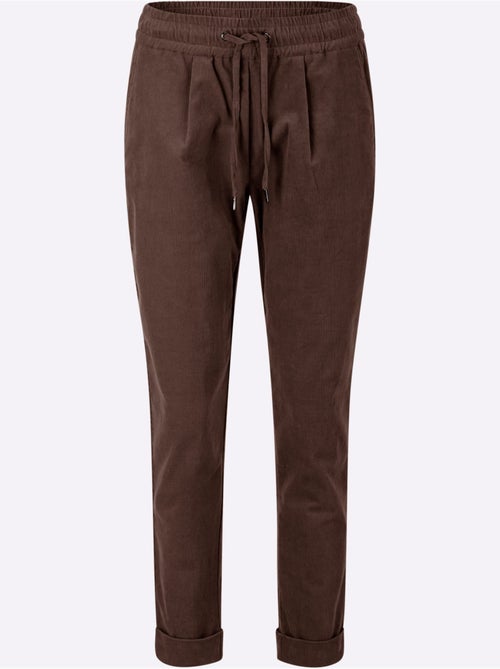 Pantalon velours qualité coton doux sur la peau - Taille standard - witt - Kiabi Pantalon velours qualité coton doux sur la peau - Taille standard - witt - Kiabi