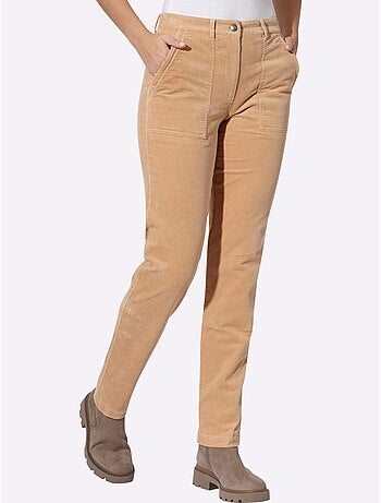 Pantalon velours qualité velours très douce - taille standard - helline