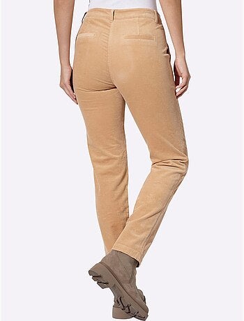 Pantalon velours qualité velours très douce - taille standard - helline