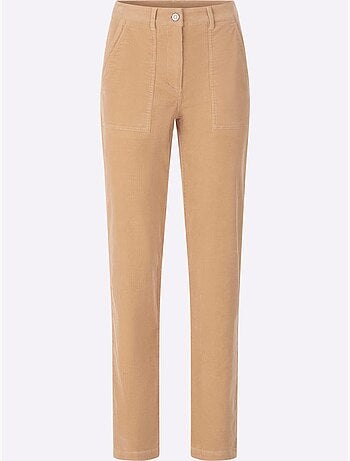 Pantalon velours qualité velours très douce - taille standard - helline