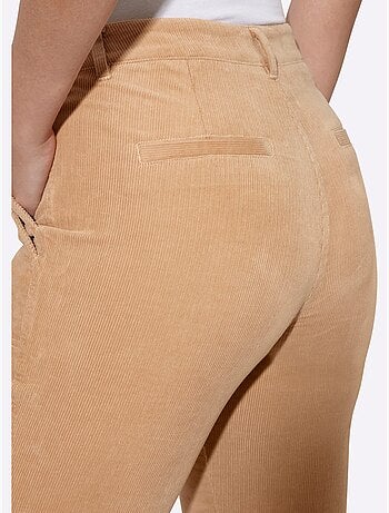 Pantalon velours qualité velours très douce - taille standard - helline