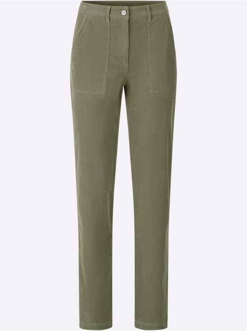 Pantalon velours qualité velours très douce - taille standard - helline - Kiabi