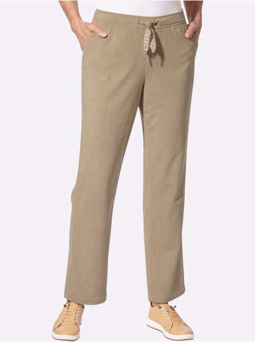 Pantalon velours qualité velours très douce - taille standard - witt - Kiabi Pantalon velours qualité velours très douce - taille standard - witt - Kiabi