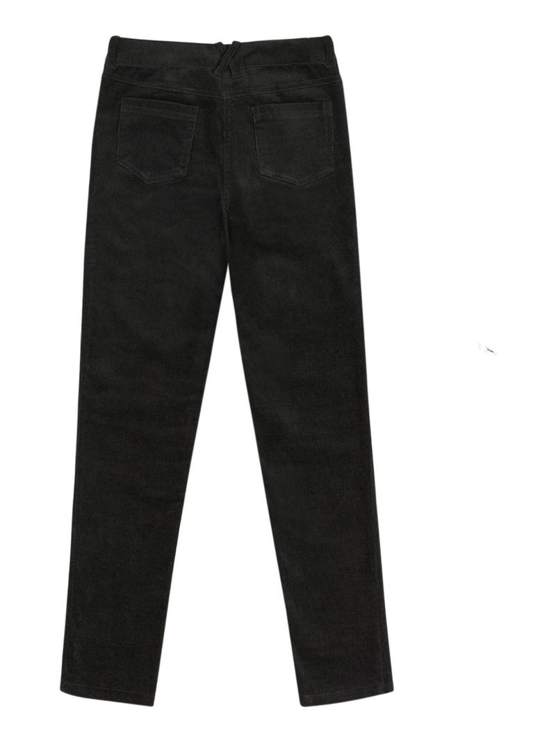 Pantalon Velours    Slim Fit Stetch  MORGAN - La Faute à Voltaire Gris Noir - Kiabi
