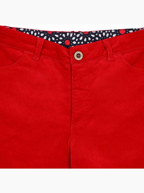 Pantalon Velours   Slim Fit Stretch  MORGAN - La Faute à Voltaire - Kiabi