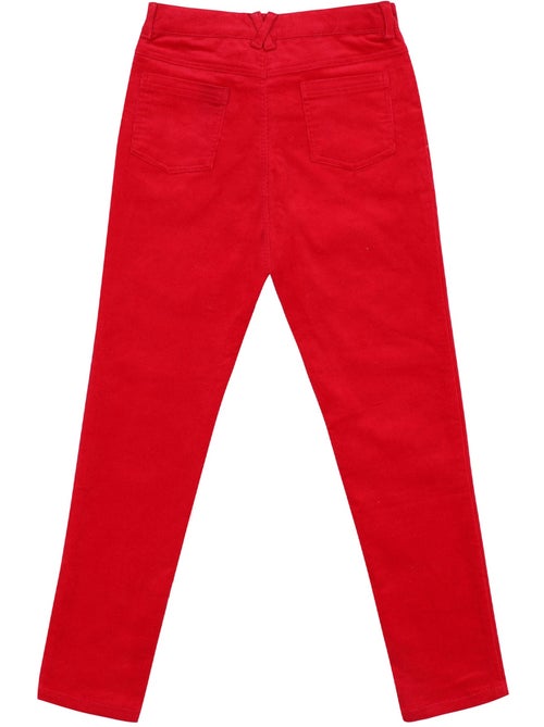 Pantalon Velours   Slim Fit Stretch  MORGAN - La Faute à Voltaire - Kiabi