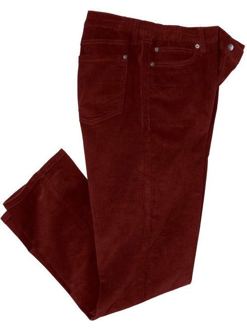 Pantalon Velours Stretch Chalet   - ATLAS FOR MEN - Kiabi