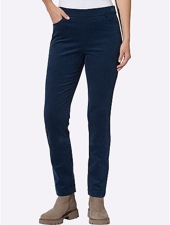 Pantalon velours velours fin - taille standard - helline