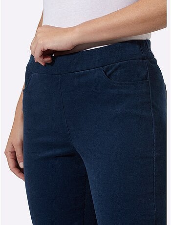 Pantalon velours velours fin - taille standard - helline