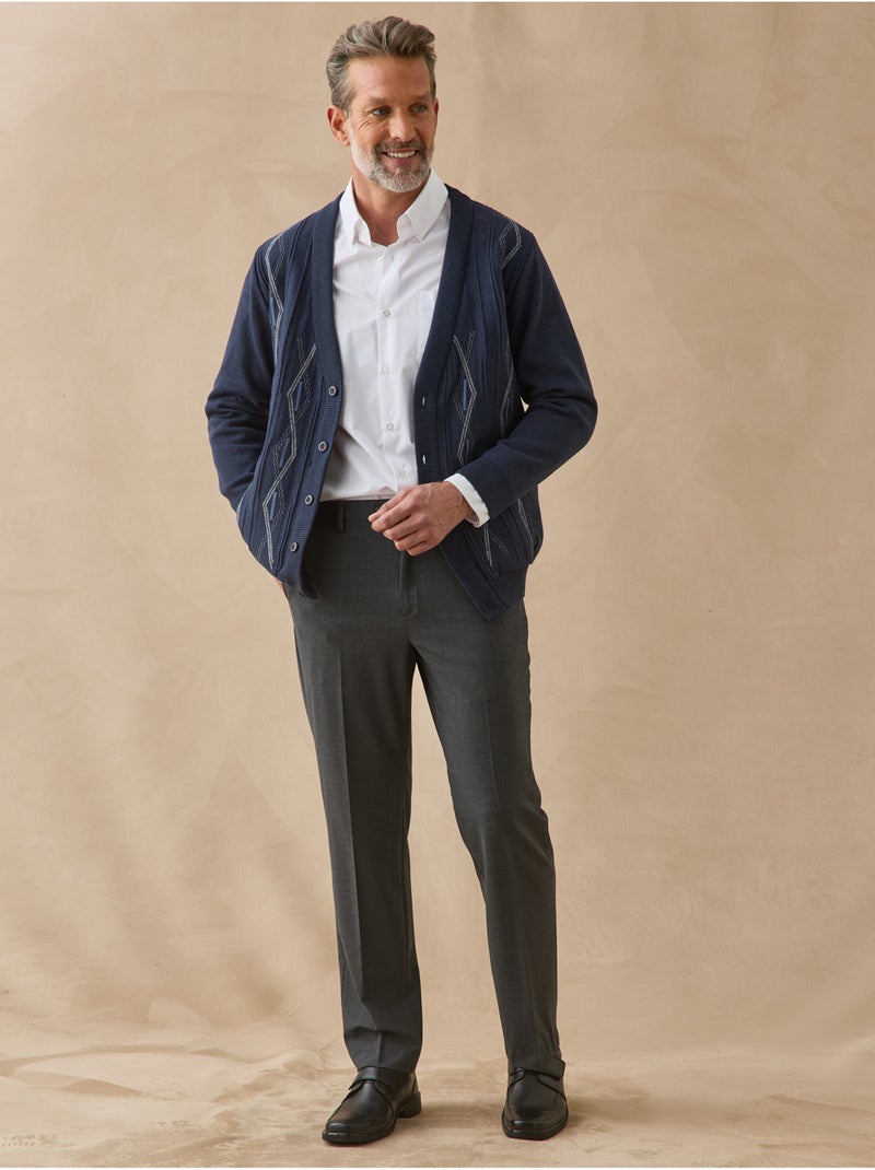 Pantalon ville élastiqué - DAXON Gris - Kiabi