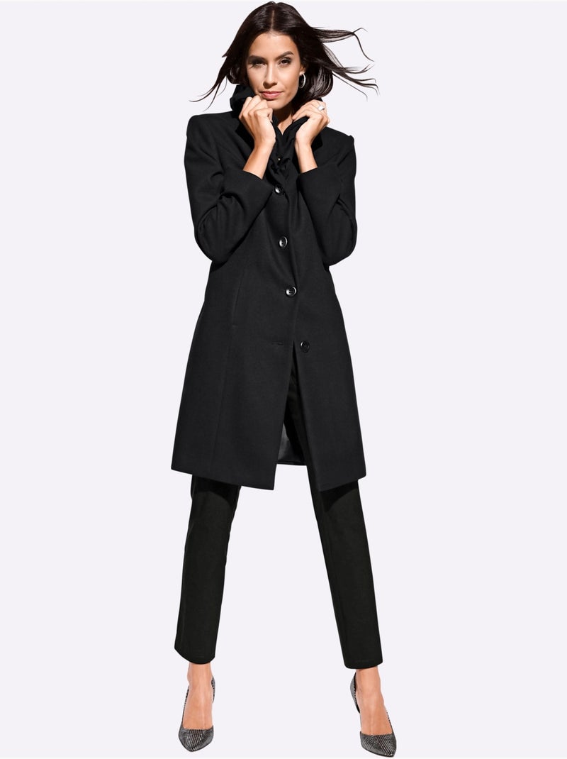 Pantalon Viscose - Taille Courte - Witt Noir - Kiabi