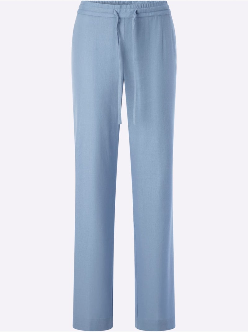 Pantalon viscose - taille standard - witt Bleu - Kiabi
