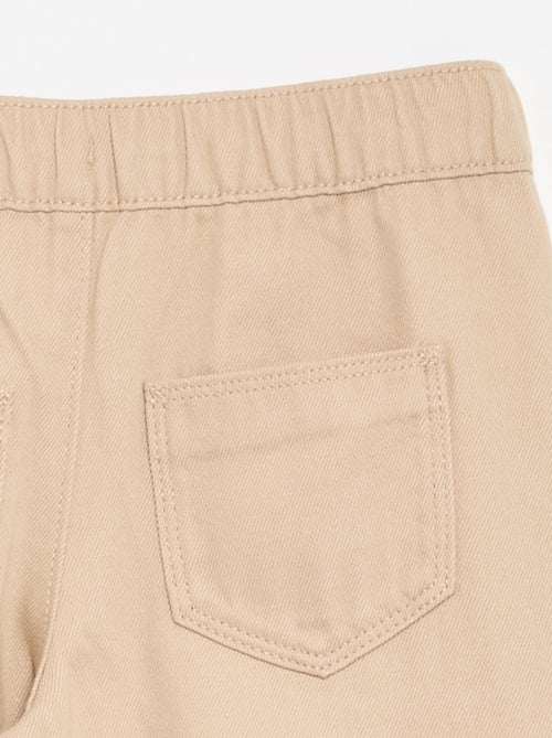 Pantalon wide leg - coupe ajustée - Kiabi