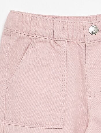Pantalon wide leg - coupe ajustée