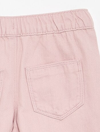 Pantalon wide leg - coupe ajustée