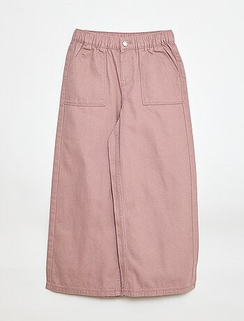 Pantalon wide leg - Coupe + confortable