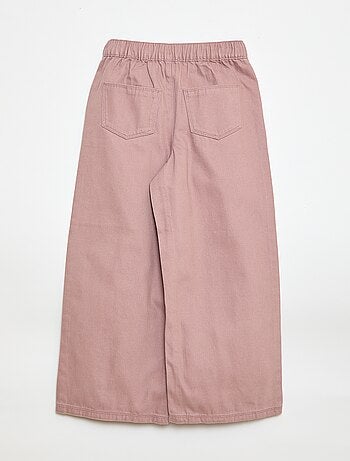 Pantalon wide leg - Coupe + confortable