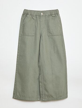 Pantalon wide leg - Coupe + confortable