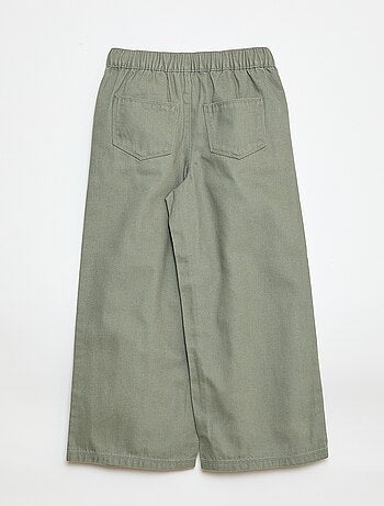 Pantalon wide leg - Coupe + confortable