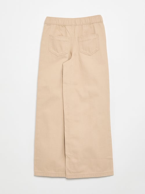 Pantalon wide leg - Size - - Kiabi