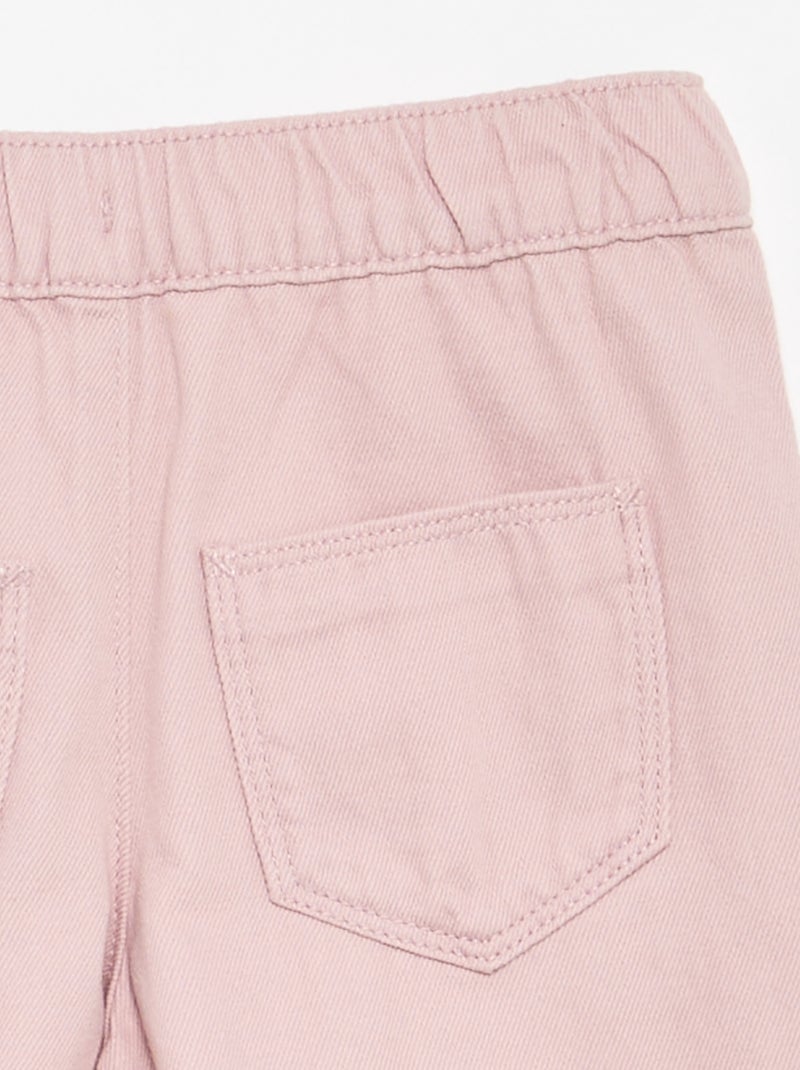 Pantalon wide leg - Size - Violet - Kiabi
