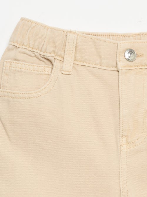 Pantalon wide leg à taille ajustable - Kiabi Pantalon wide leg à taille ajustable - Kiabi