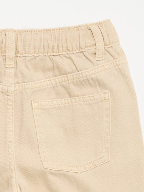 Pantalon wide leg à taille ajustable - Kiabi Pantalon wide leg à taille ajustable - Kiabi