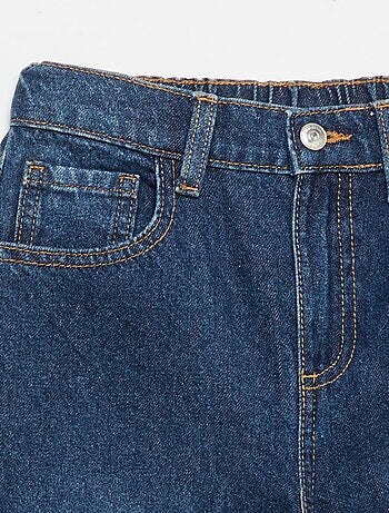 Pantalon wide leg avec broderies