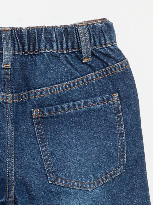 Pantalon wide leg avec broderies - Kiabi Pantalon wide leg avec broderies - Kiabi