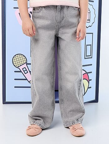 Pantalon wide leg avec broderies