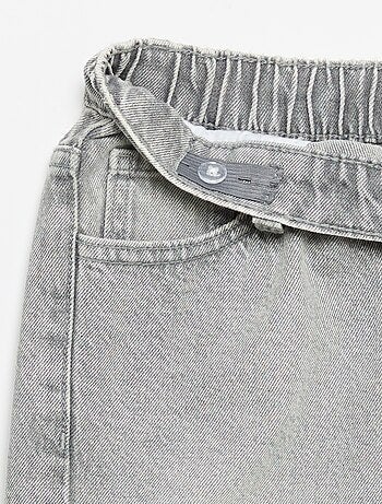 Pantalon wide leg avec broderies