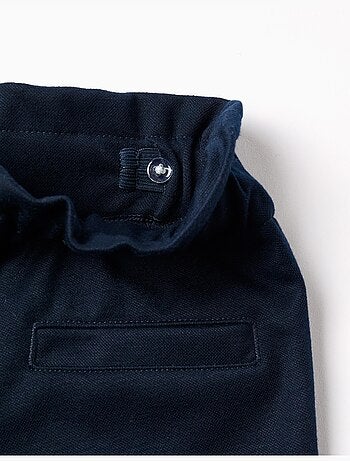 Pantalon Wide Leg avec Ceinture Intégrée