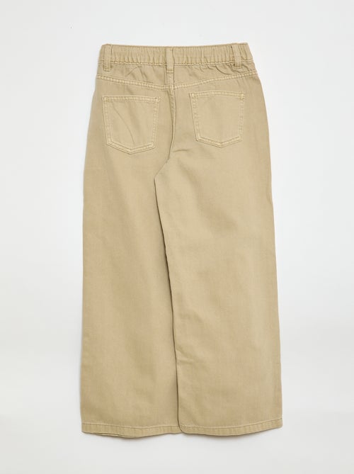 Pantalon wide leg - Kiabi