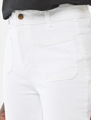 Pantalon wide leg coloré