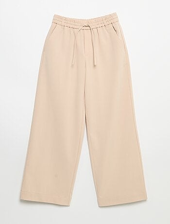 Pantalon wide leg / coupe large
