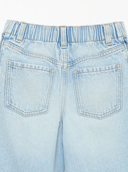 Pantalon wide leg fit / coupe large à 2 teintes - Kiabi Pantalon wide leg fit / coupe large à 2 teintes - Kiabi