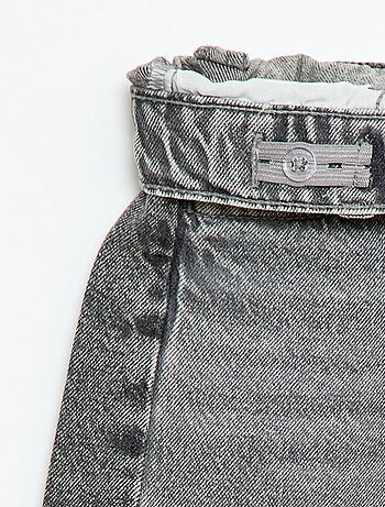 Pantalon wide leg fit / coupe large à 2 teintes