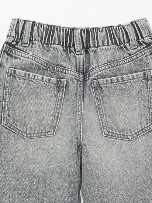 Pantalon wide leg fit / coupe large à 2 teintes - Kiabi Pantalon wide leg fit / coupe large à 2 teintes - Kiabi