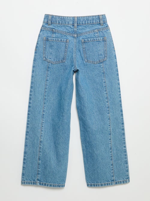 Pantalon wide leg fit / coupe large avec clous fantaisies - Kiabi
