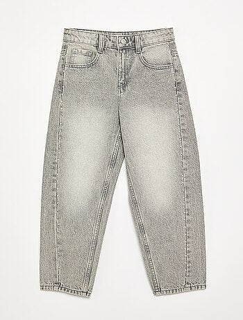 Pantalon wide leg fit / coupe large avec clous fantaisies
