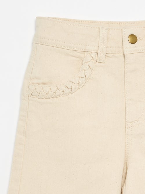 Pantalon wide leg fit / coupe large - Kiabi Pantalon wide leg fit / coupe large - Kiabi
