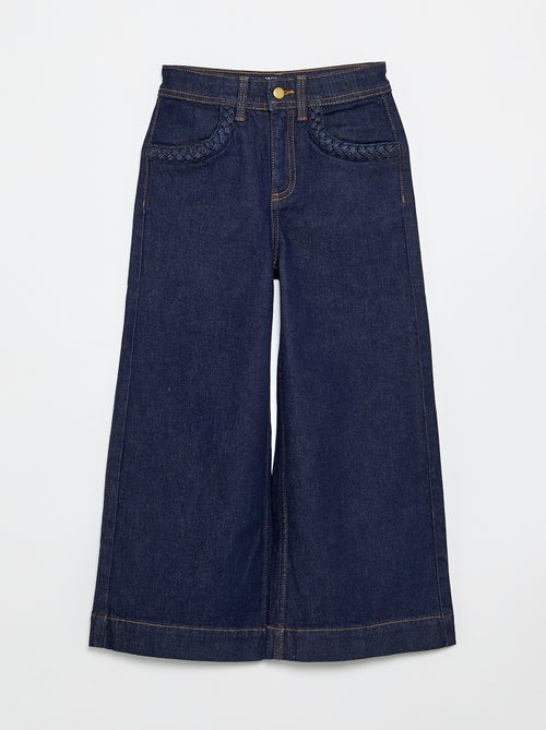 Pantalon wide leg fit / coupe large - Kiabi Pantalon wide leg fit / coupe large - Kiabi
