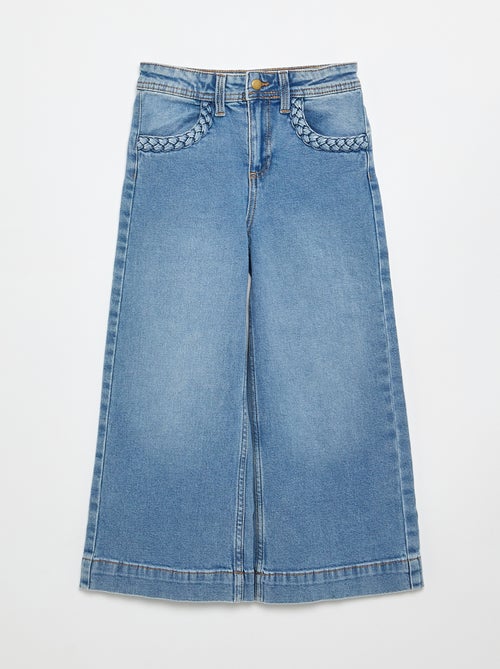 Pantalon wide leg fit / coupe large - Kiabi