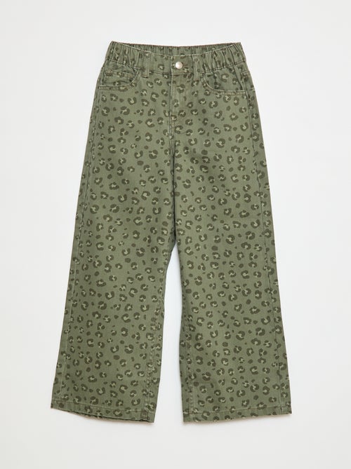 Pantalon wide leg - Kiabi